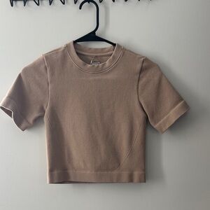 Everlane Women's Tan Short Sleeve Tee